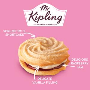 Mr Kipling Viennese Whirl Cakes x6 - gallery image 2