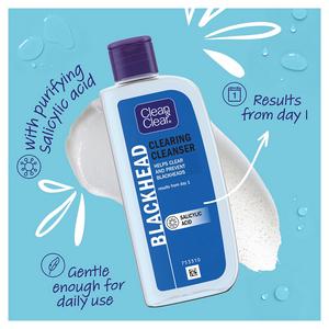 Clean & Clear Blackhead Clearing Oil Free Cleanser Face Wash 200ml - gallery image 2