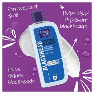 Clean & Clear Blackhead Clearing Oil Free Cleanser Face Wash 200ml - gallery image 4