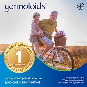 Germoloids Haemorrhoids Suppositories Pack x24 - gallery image 6