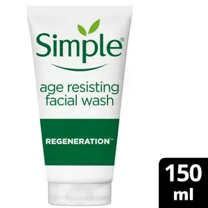 Simple Regeneration Age Resisting Facial Wash 150ml