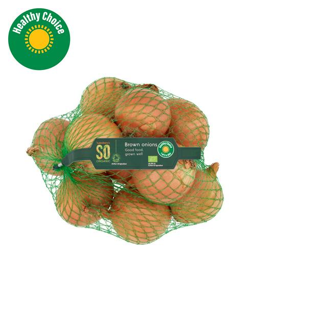 SO Organic Sainsbury's Onions, SO Organic 750g