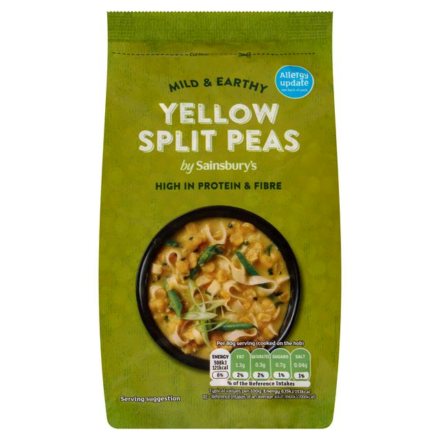 Dried deals split peas