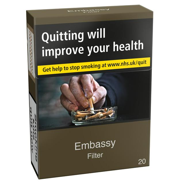 embassy filter cigarettes Embassy Filter 20