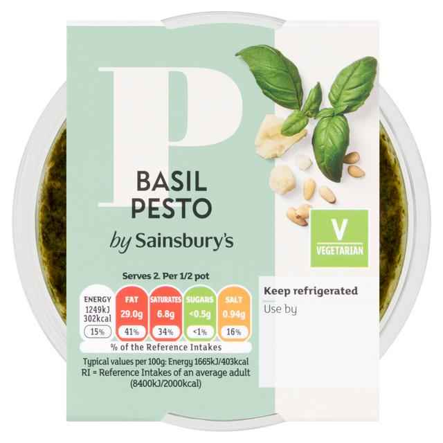 Sainsbury's Fresh Green Pesto 150g £2 Compare Prices