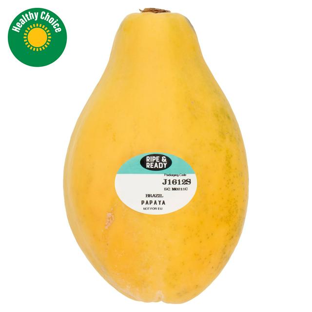 Sainsburys Ripe Papaya Single