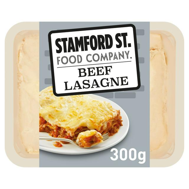 Sainsbury's Stamford Street Food Company Beef Lasagne Ready Meal For 1 300g  | Sainsbury's