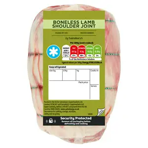 Sainsbury's British or New Zealand Lamb Boneless Shoulder (Approx. 800g)