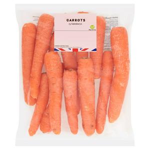 Sainsbury's British Carrots 1kg