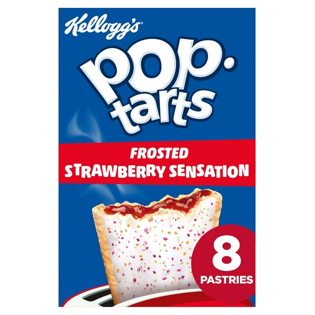 Kellogg S Pop Tarts Strawberry 8x50g Sainsbury S