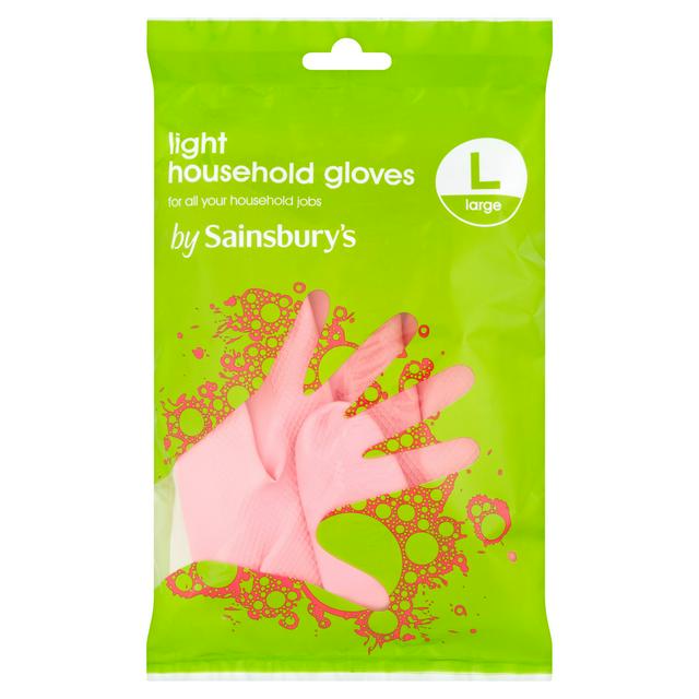 rubber gloves sainsburys