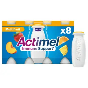 Actimel Multifruit Cultured Yogurt Drink 8x100g