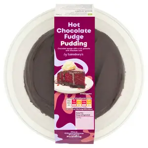 Sainsbury's Hot Chocolate Fudge Cake Dessert 730g