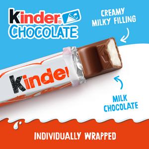 Kinder Chocolate Small Snack Bars Multipack 16x12.5g - gallery image 2