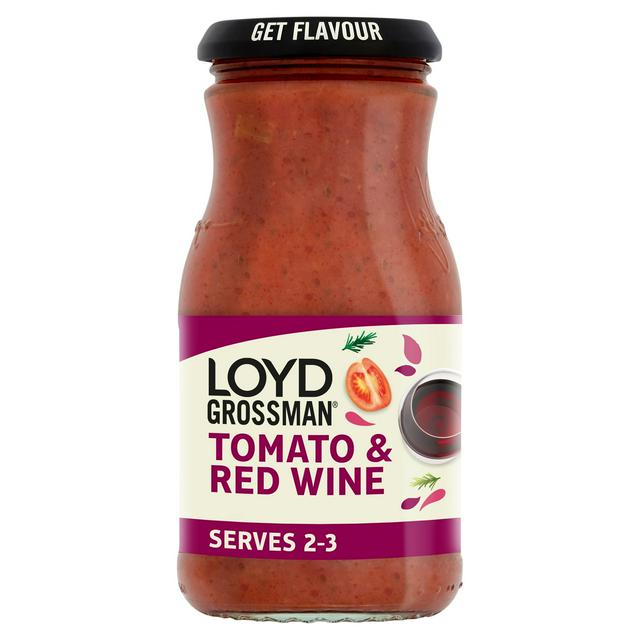 Loyd Grossman Pasta Sauce, Tomato & Red Wine 350g | Sainsbury's