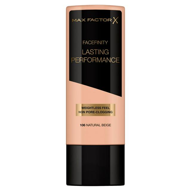 Max Factor Lasting Performance 106 Natural Beige Foundation 35ml