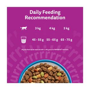 Whiskas 1+ Tuna Complete Adult Dry Cat Food 1.9kg - gallery image 4