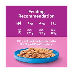 Whiskas Ocean Menu in Jelly Adult Wet Cat Food Tin 6 x 400g - gallery image 4