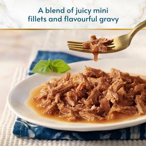 Gourmet Perle Connoisseur's Selection in Gravy Wet Cat Food 12 x 85g - gallery image 2