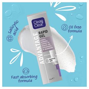 Clean & Clear Advantage Rapid Gel Blemish Reduction Skincare 15ml - gallery image 2