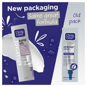 Clean & Clear Advantage Rapid Gel Blemish Reduction Skincare 15ml - gallery image 3