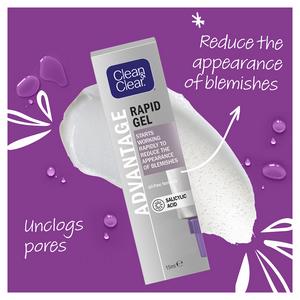 Clean & Clear Advantage Rapid Gel Blemish Reduction Skincare 15ml - gallery image 4