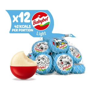 Mini Babybel Light Cheese Snacks 12x20g - video