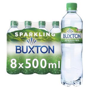 Buxton Sparkling Natural Mineral Water 8x500ml - gallery image 6