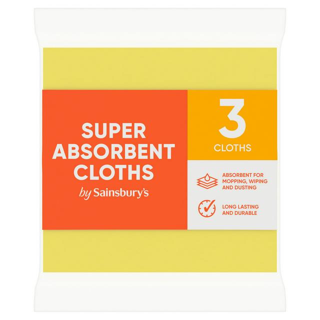 Sainsbury's Super Absorbent Kitchen Towels x2