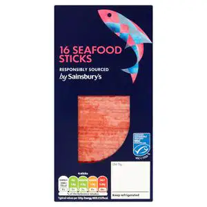 Sainsbury's MSC Seafood Sticks x16 250g