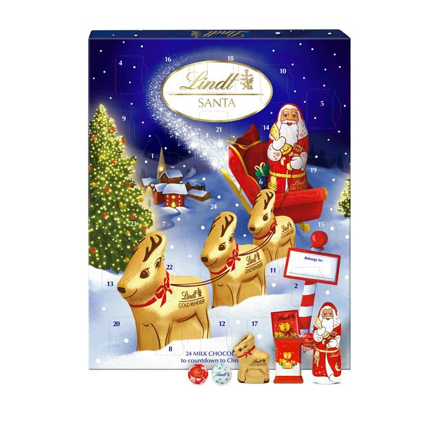 Lindt 160g Christmas Chocolate Advent Calendar - gallery image 1