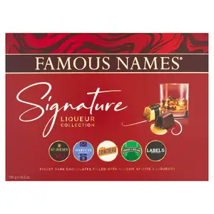 Famous Names Signature Chocolate Liqueurs Collection