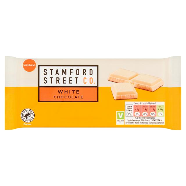 Stamford Street Co . White Chocolate 100g