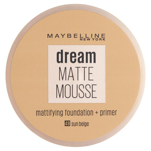 Maybelline Dream Matte Mousse Foundation 048 Sun Beige Sainsbury S