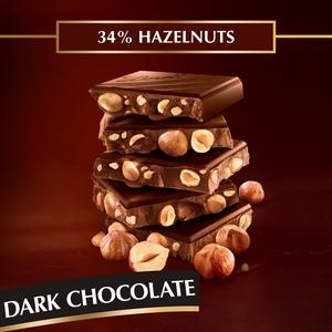 Lindt Les Grandes Dark Chocolate Hazelnut Bar 150g - gallery image 3