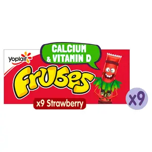 Frubes Kids Strawberry Yoghurt Tubes 9x37g