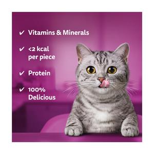 Whiskas Temptations Adult Cat Treat Biscuits with Chicken & Cheese 60g - gallery image 2