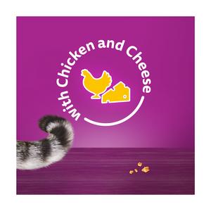 Whiskas Temptations Adult Cat Treat Biscuits with Chicken & Cheese 60g - gallery image 5