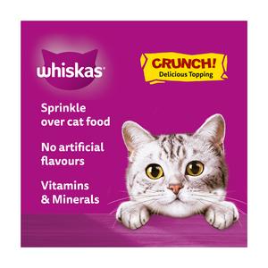 Whiskas Crunch Tasty Topping Adult Cat Treat Biscuits 100g - gallery image 2
