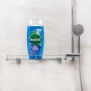 Radox 225ml Feel Awake Sea Minerals 2 in 1 Shower Gel & Shampoo - gallery image 4