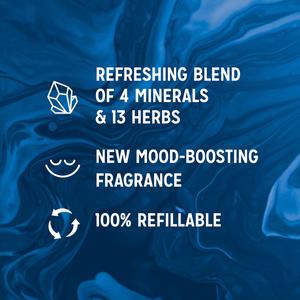 Radox 225ml Feel Awake Sea Minerals 2 in 1 Shower Gel & Shampoo - gallery image 5
