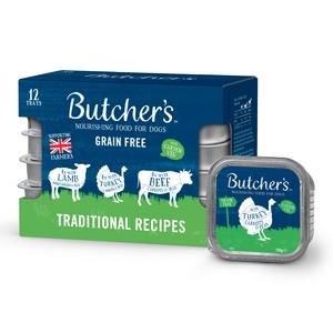 Butcher's Traditional Recipes Dog Food Trays 12x150g - gallery image 4