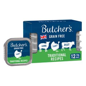 Butcher's Traditional Recipes Dog Food Trays 12x150g - gallery image 5