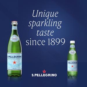 San Pellegrino Sparkling Natural Mineral Water Bottle 500ml - gallery image 2