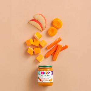 HiPP Organic Sweet Squash & Chicken Baby Food Jar 6+ Months 125g - gallery image 3