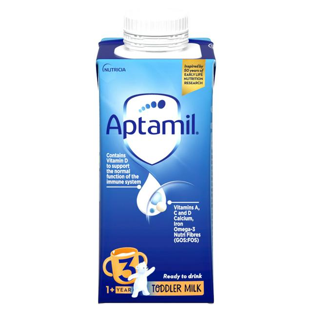 Aptamil 3 Growing Up Milk Ready to Feed 1+ Years Liquid