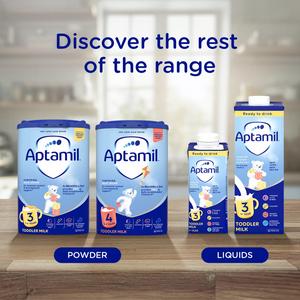 Aptamil 3 Toddler Milk Formula Liquid 1+ Years Ready To Feed 200ml - gallery image 4