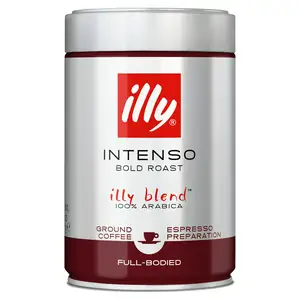 Illy Espresso Dark Roast Ground Coffee 250g