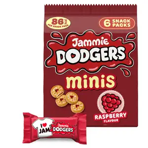 Jammie Dodgers Biscuits Minis x6