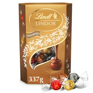 Lindt Lindor Assorted Chocolate Truffles Box 337g